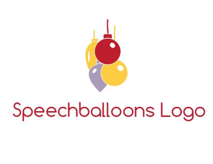 christmas ornaments icon