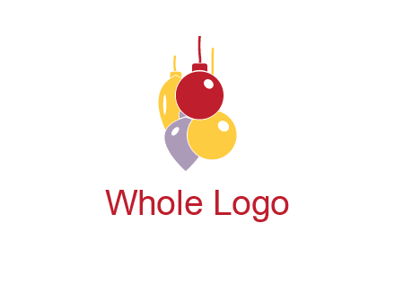 christmas ornaments icon
