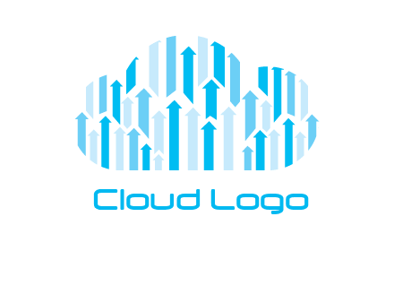arrows cloud logo