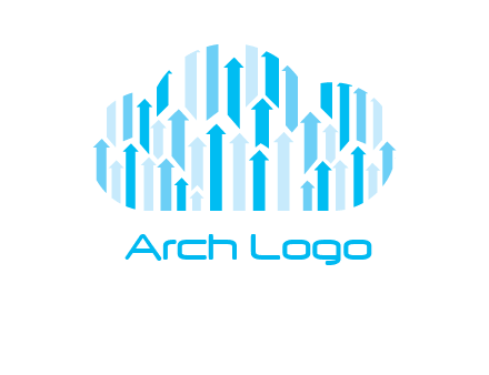 arrows cloud logo