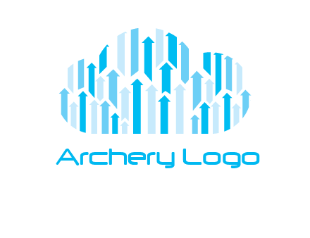 arrows cloud logo