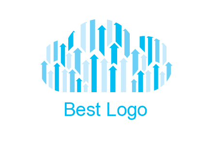 arrows cloud logo