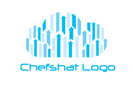 arrows cloud logo