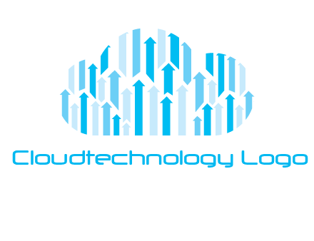 arrows cloud logo