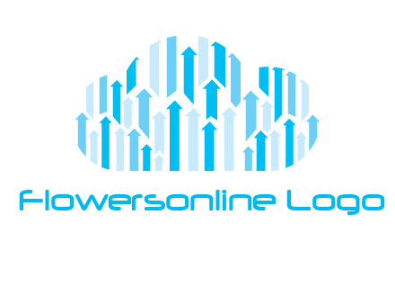 arrows cloud logo