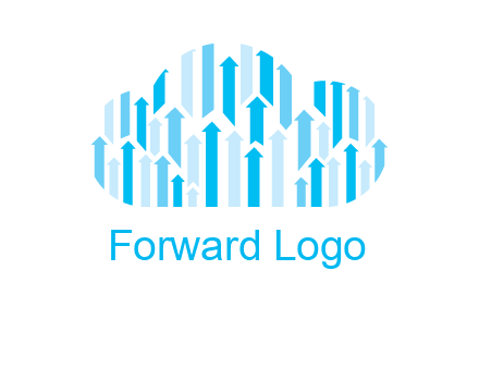 arrows cloud logo
