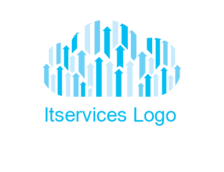 arrows cloud logo