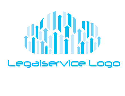 arrows cloud logo