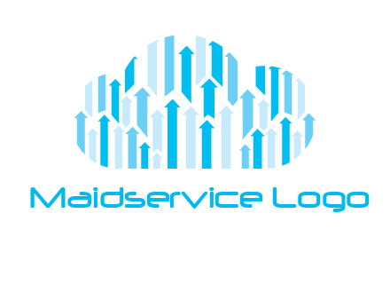 arrows cloud logo