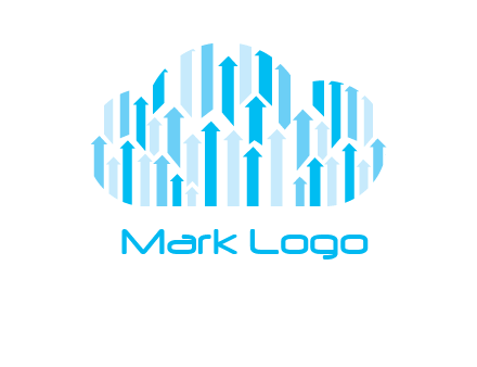 arrows cloud logo