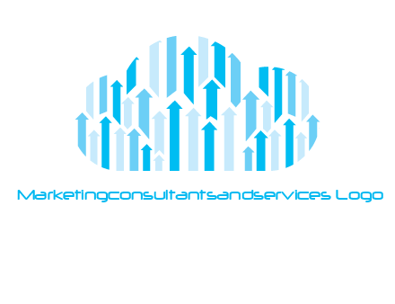 arrows cloud logo