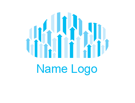 arrows cloud logo