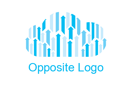 arrows cloud logo