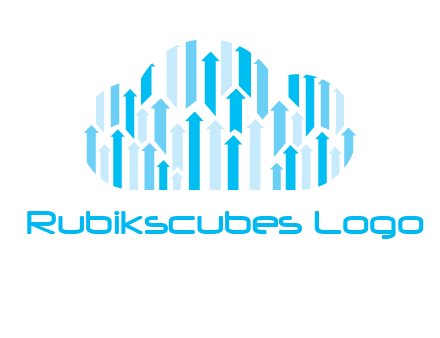 arrows cloud logo