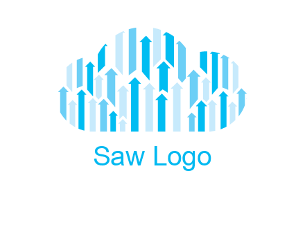 arrows cloud logo