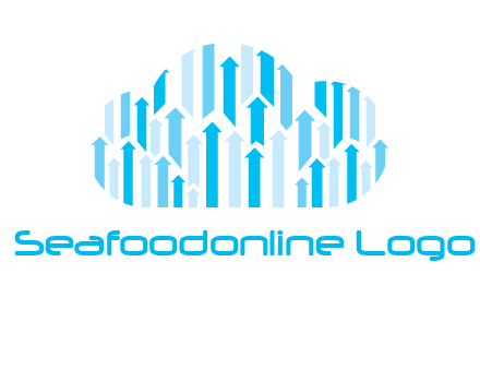 arrows cloud logo