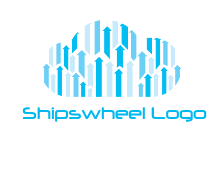 arrows cloud logo