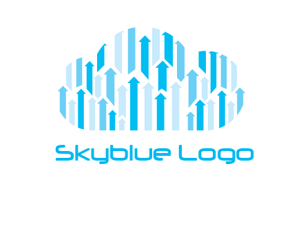 arrows cloud logo