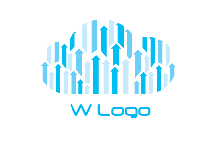 arrows cloud logo