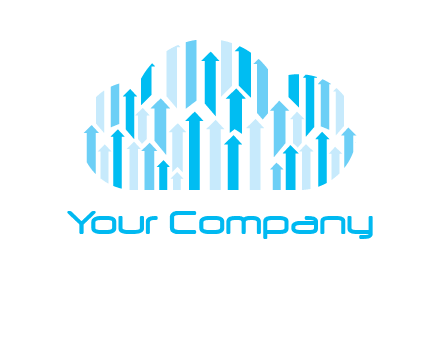 arrows cloud logo