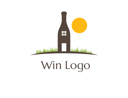 Wine house logo