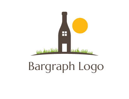 Wine house logo