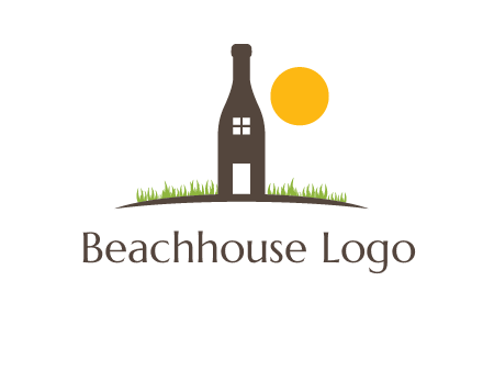 Wine house logo