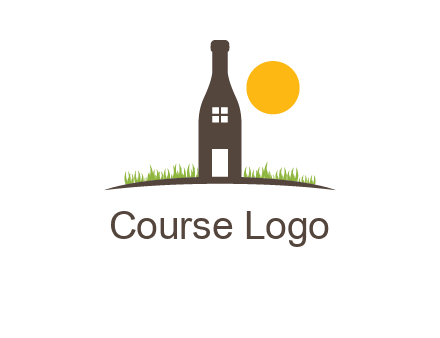Wine house logo