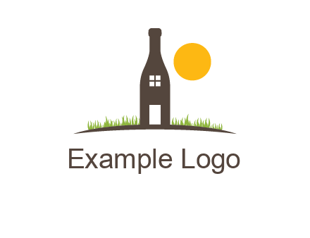 Wine house logo