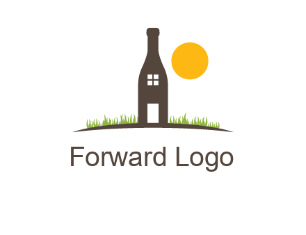 Wine house logo