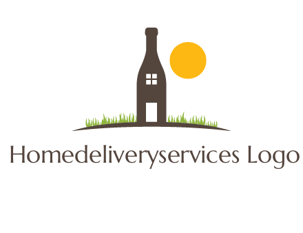 Wine house logo