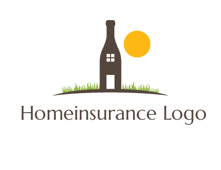 Wine house logo