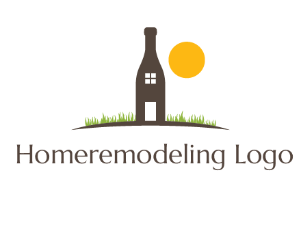 Wine house logo