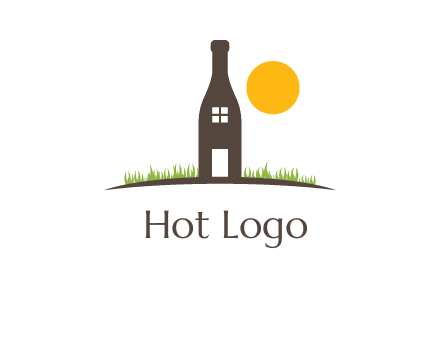 Wine house logo
