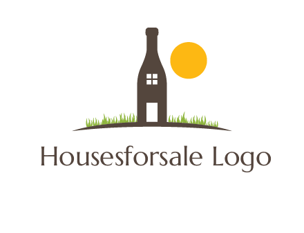 Wine house logo