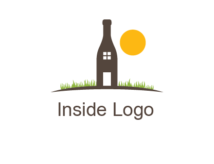Wine house logo