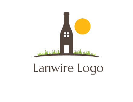 Wine house logo