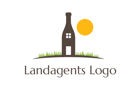 Wine house logo