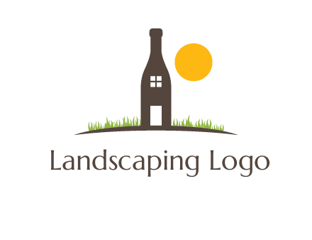 Wine house logo