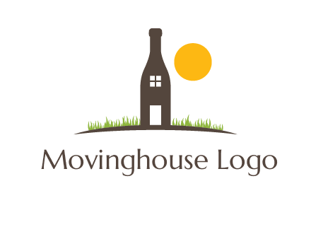 Wine house logo