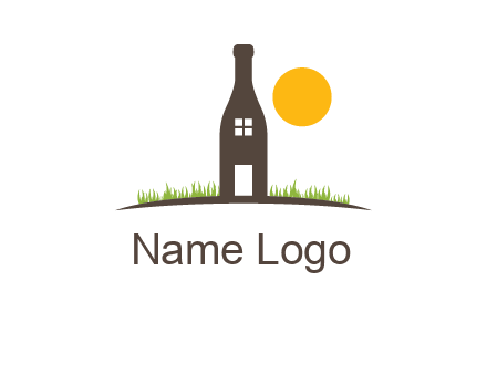 Wine house logo