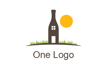 Wine house logo