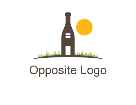 Wine house logo