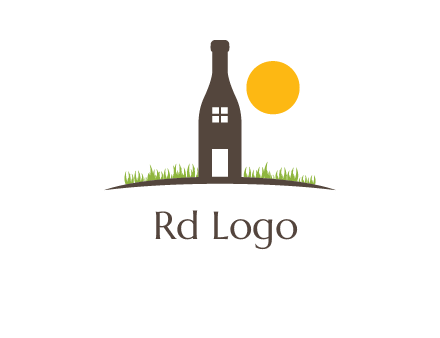 Wine house logo