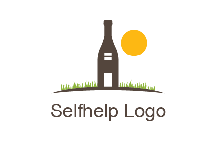 Wine house logo
