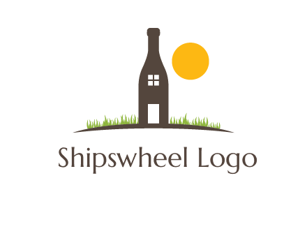 Wine house logo