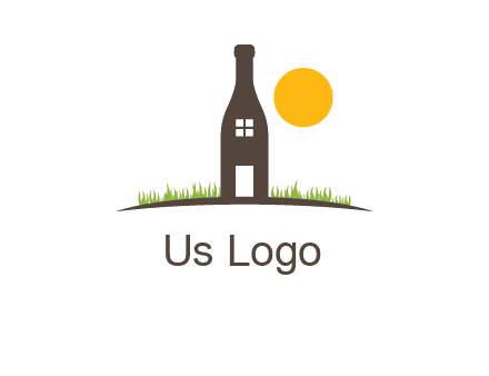 Wine house logo