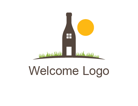 Wine house logo