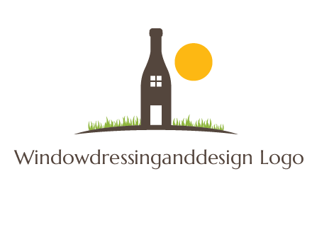 Wine house logo