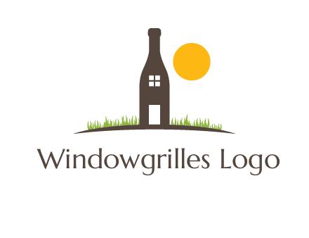 Wine house logo